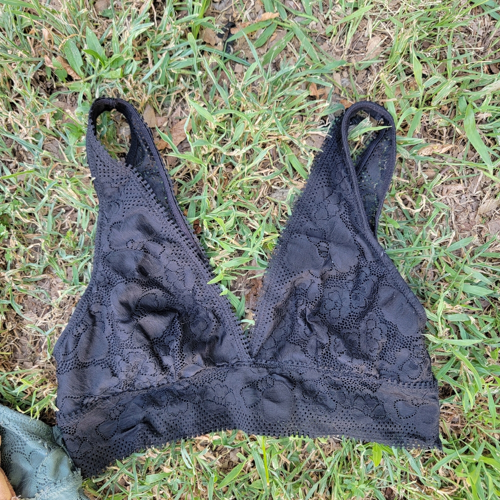 Aerie LOT - 3 Lace Bralettes Size Medium - Picture 3 of 5